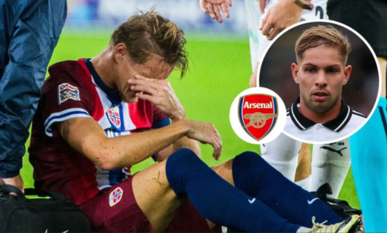 SHOCKING NEWS! Arsenal Captain Martin Odegaard’s Injury Nightmare EXPOSED Will He Return SOONER Than Expected?! - Uxsports